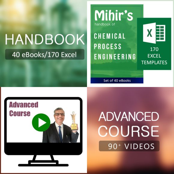 chemical process engineering 40 handbook 170 excel templates and 90 video courses